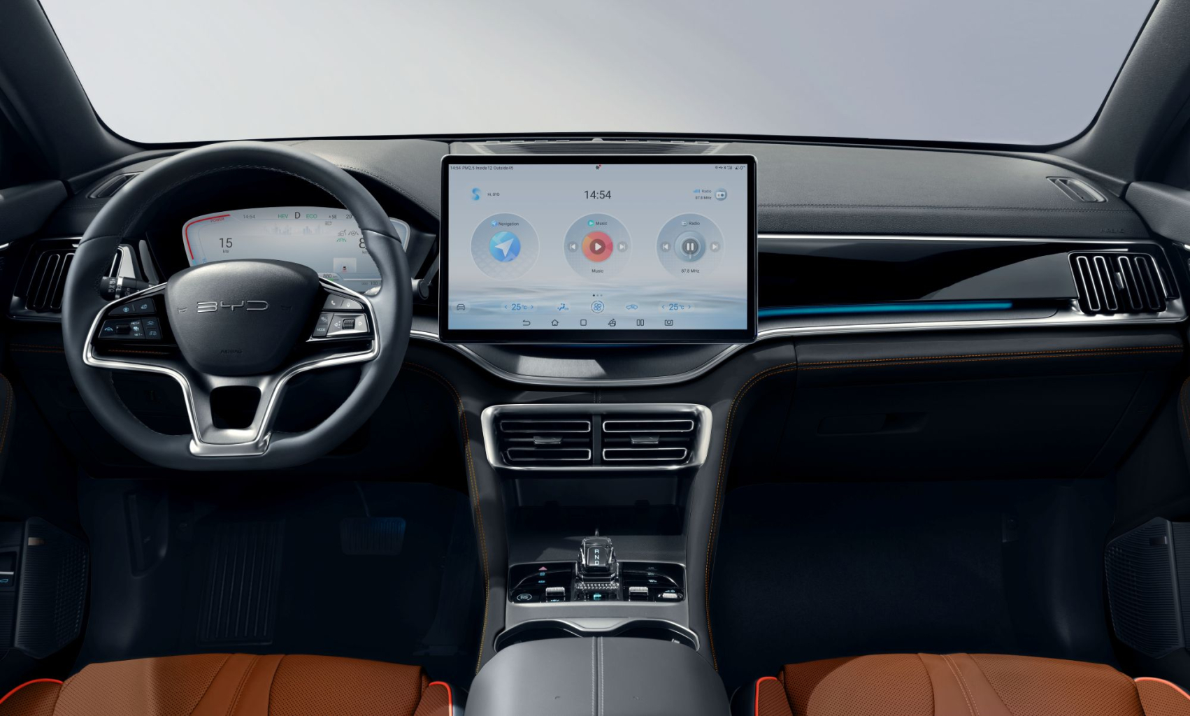 Khoang lái hiện đại – Kết hợp công nghệ và cảm xúc